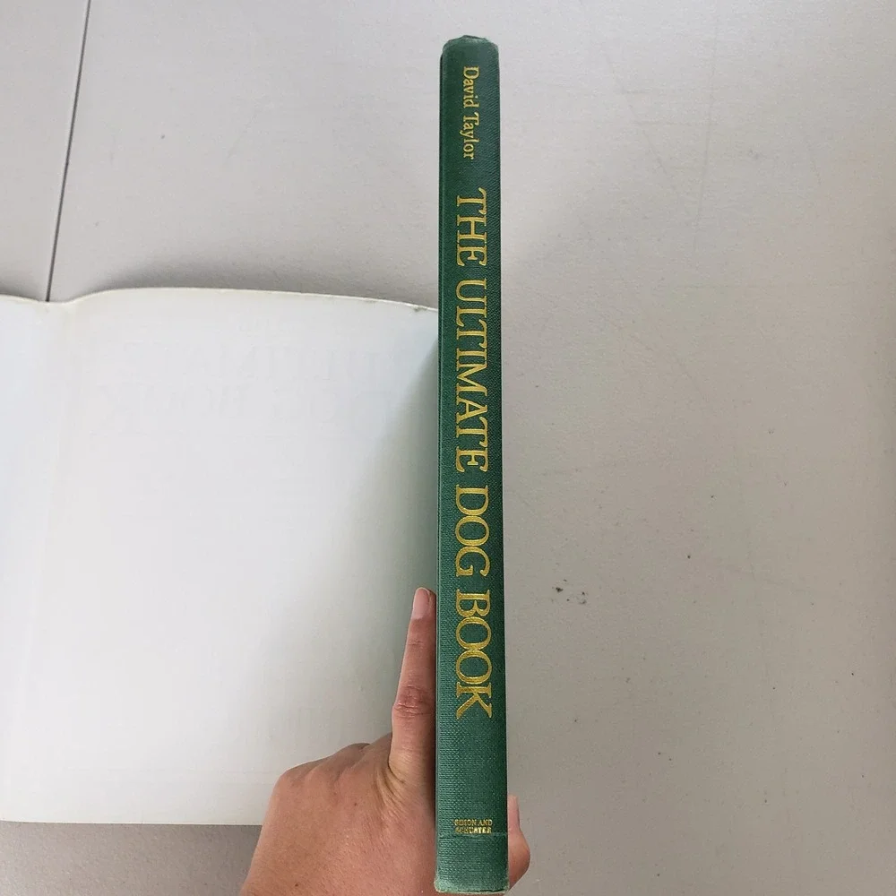The Ultimate Dog Book David Taylor Hardcover 1990 Illustrated Breeds Guide